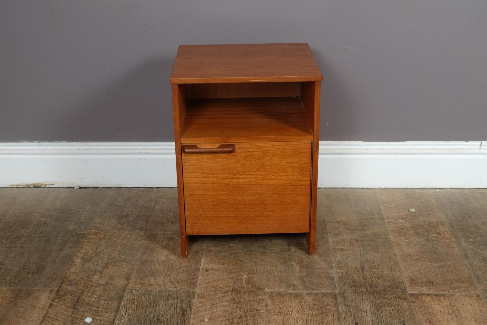 Vintage Mid Century Teak Bedside Table by Avalon