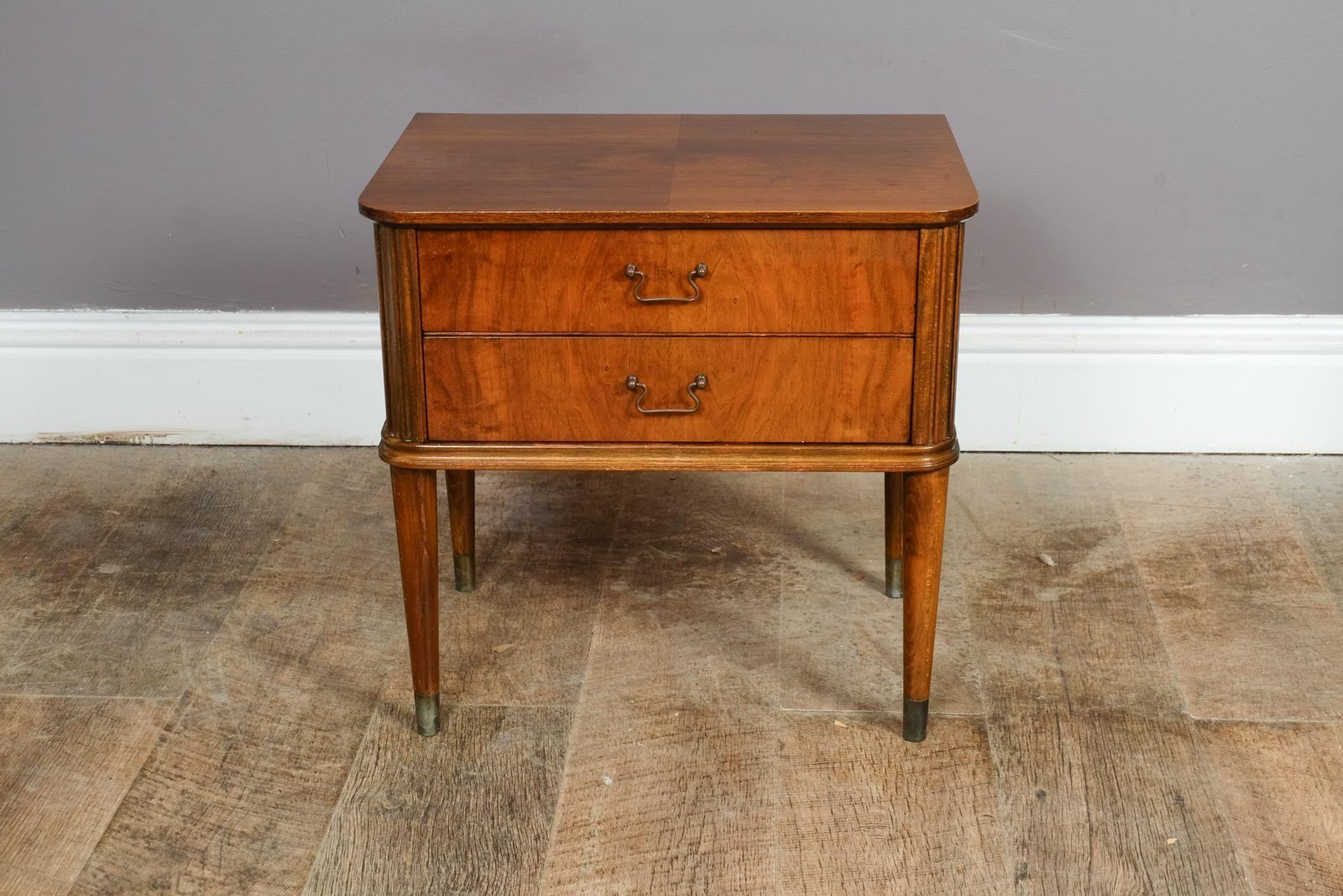 Pair of Vintage Danish Bedside Tables by Edmund Jorgensen for Nakskov