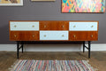 Vintage Retro Mid Century Drawers Sideboard by Meredew