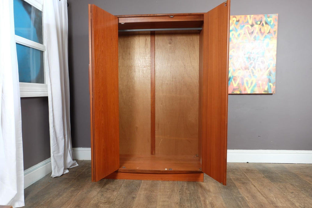 Vintage Retro G Plan Fresco Double Wardrobe