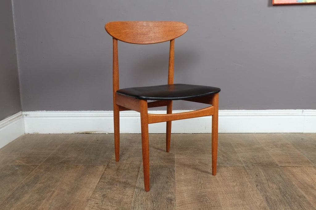 Vintage Small Danish Teak Extending Dining Table and 4 Chairs
