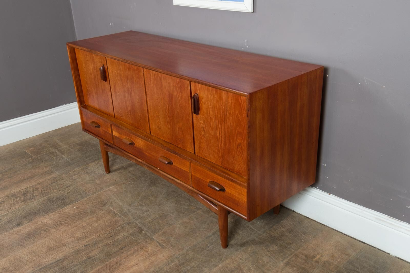 Vintage Retro Small Teak G Plan Brasila Sideboard