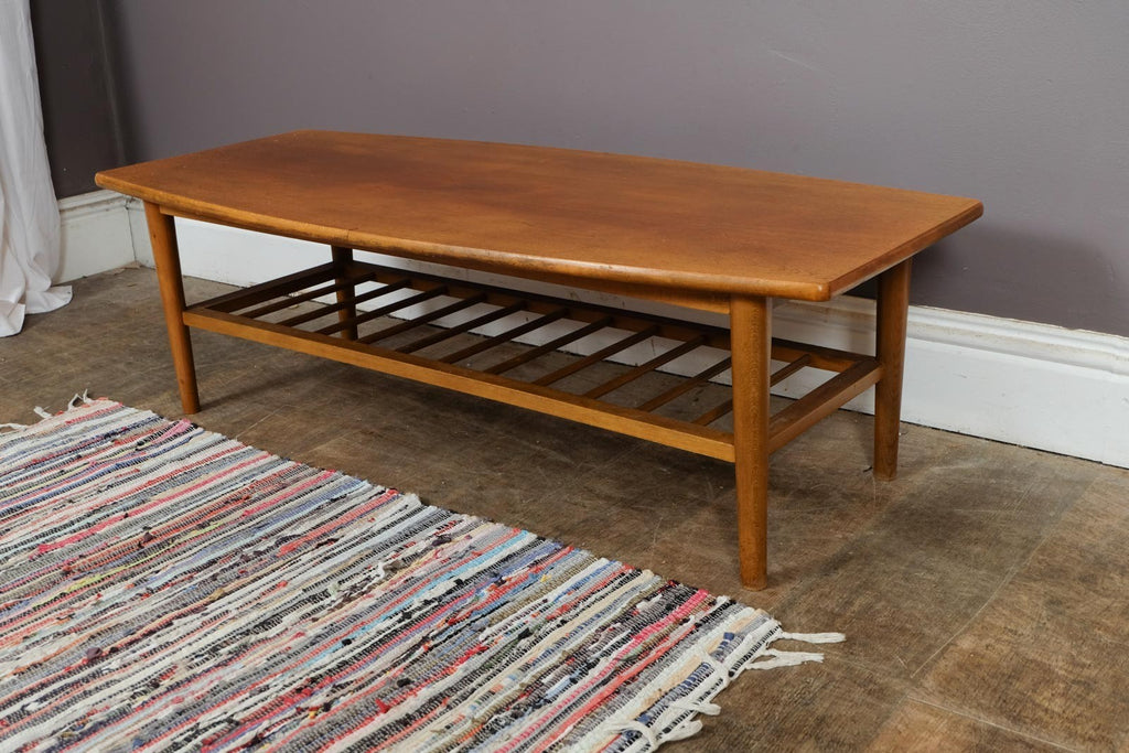 Vintage Retro Mid Century Teak Coffee Table