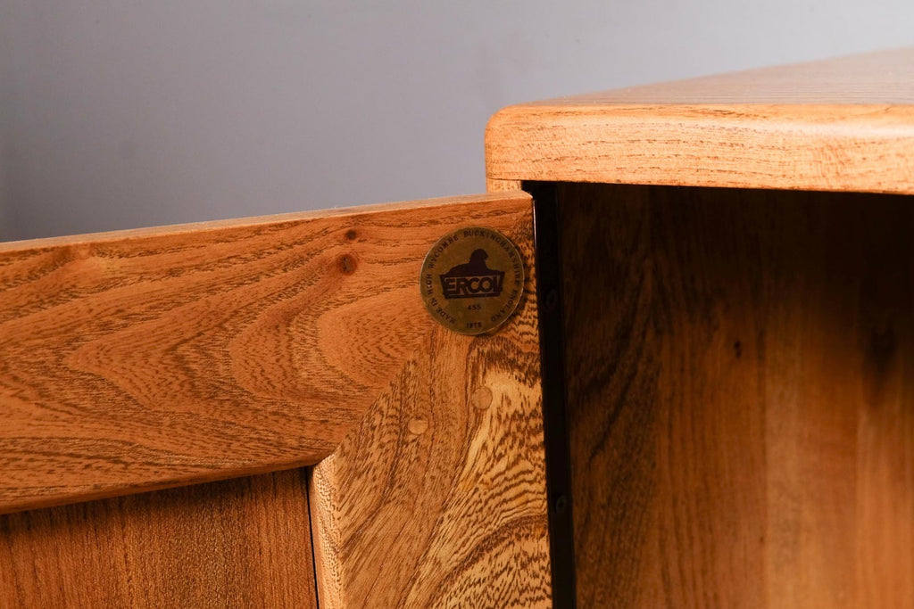 Vintage Ercol Light Elm Sideboard Model 455