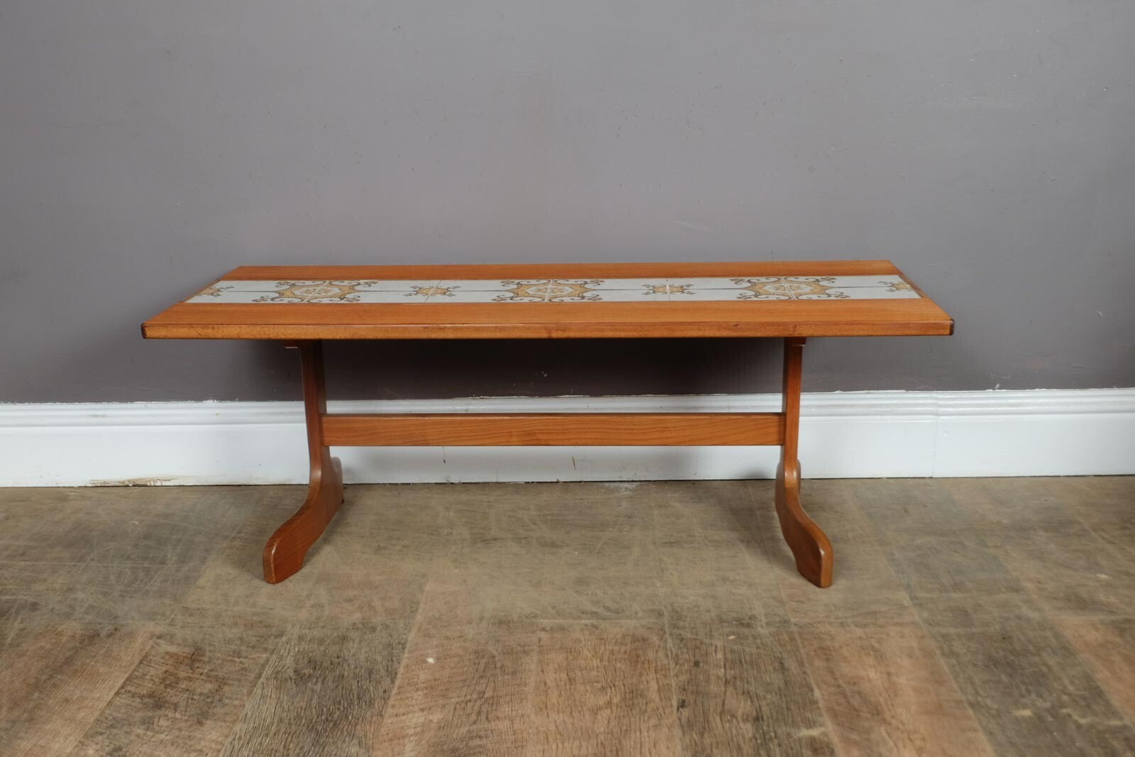 Vintage Retro Large Teak Tiled Coffee Table by G Plan