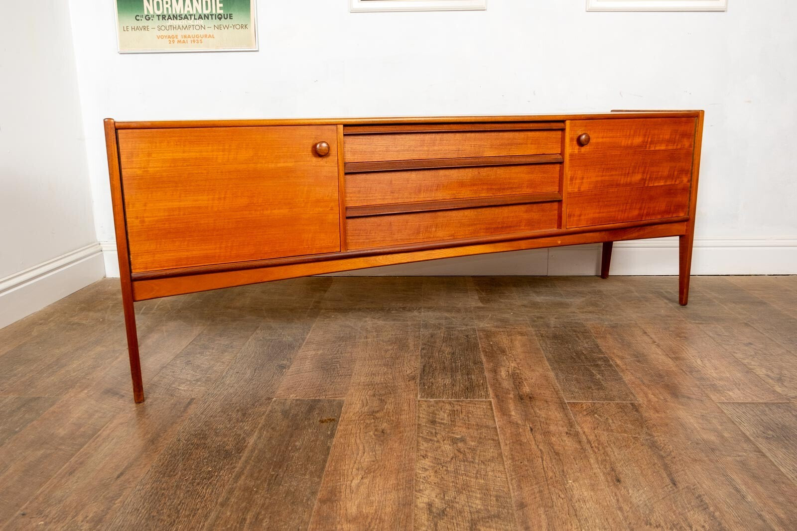 Vintage Danish Style 'Da Silva' Teak Sideboard by Younger