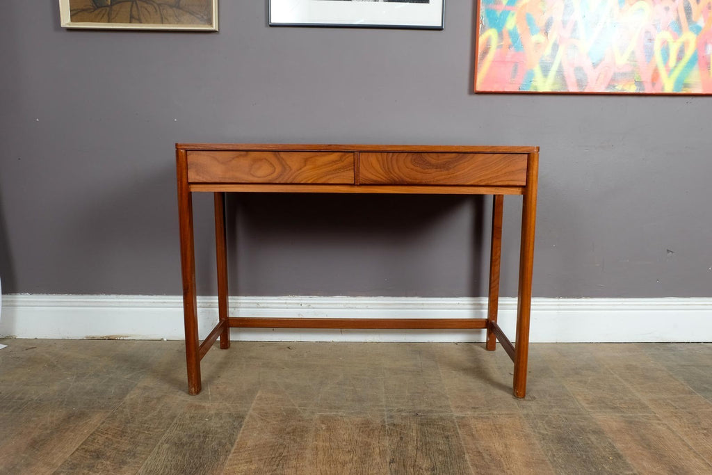 Vintage Retro Mid Century Teak Console Table by McIntosh