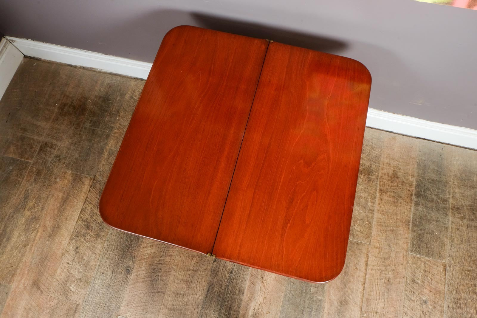 Vintage Retro Flip Top Console Table
