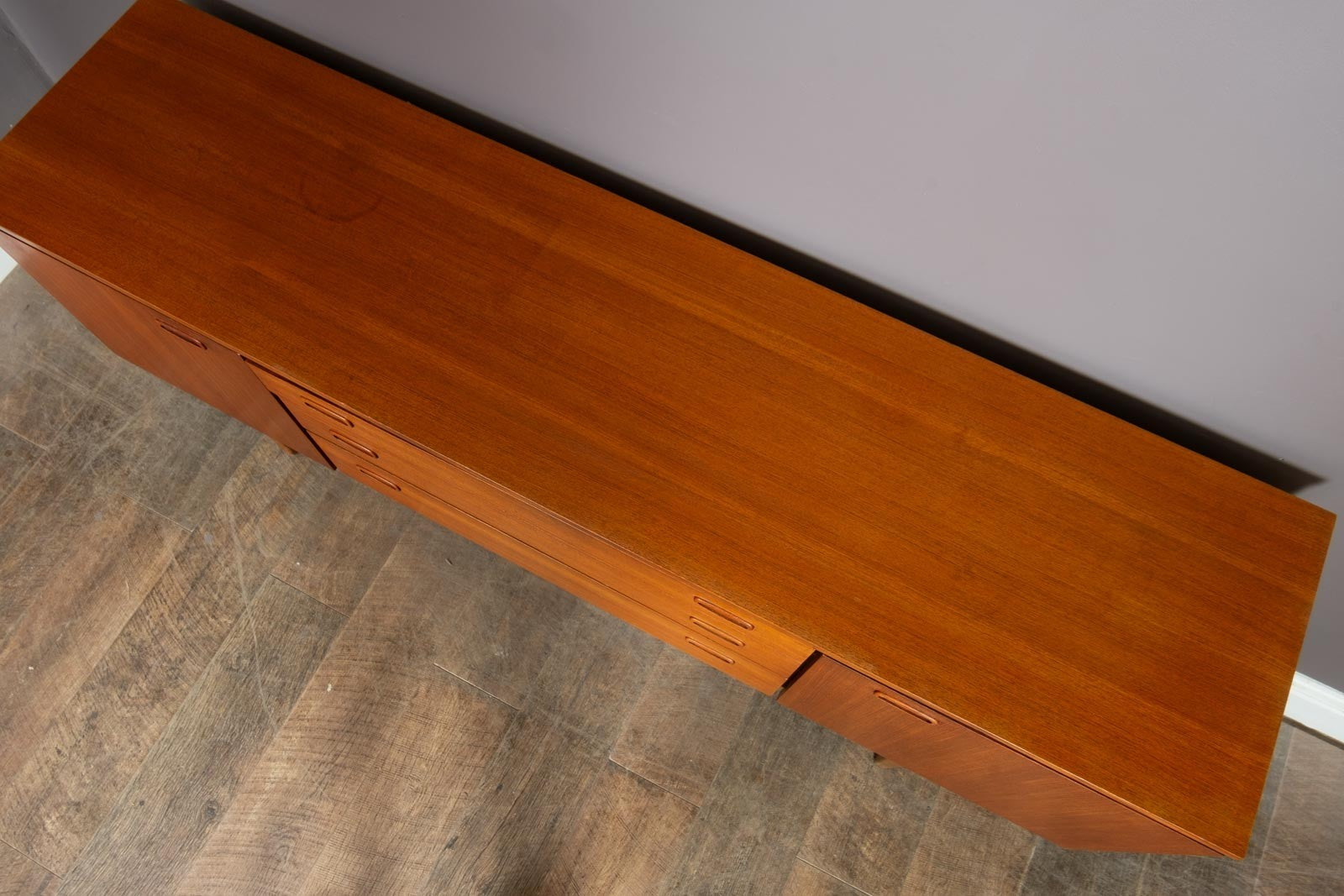 Vintage Retro Large Teak Mid Century Sideboard by Nathan Furniture