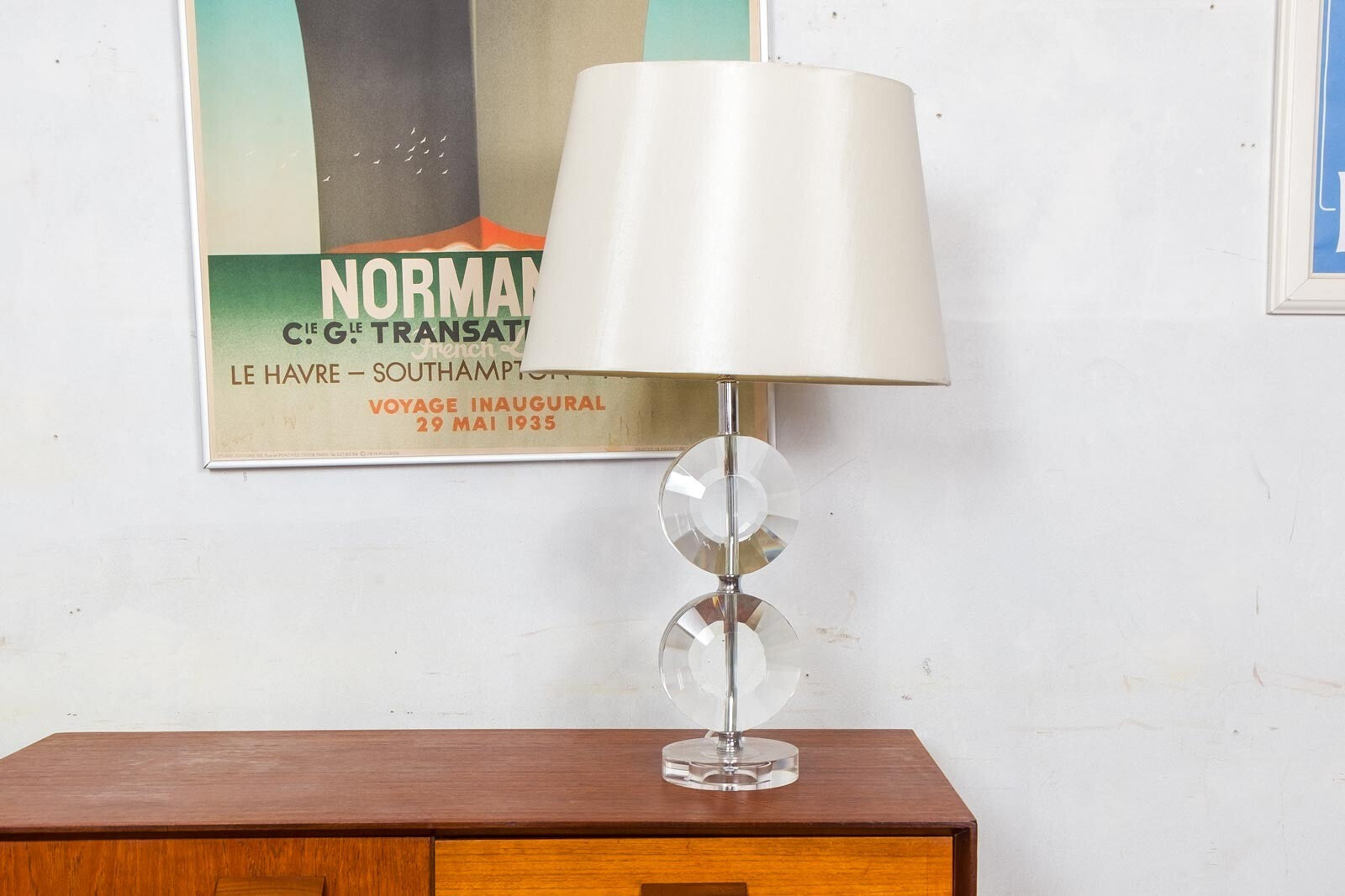 Vintage Retro Crystal Table lamp