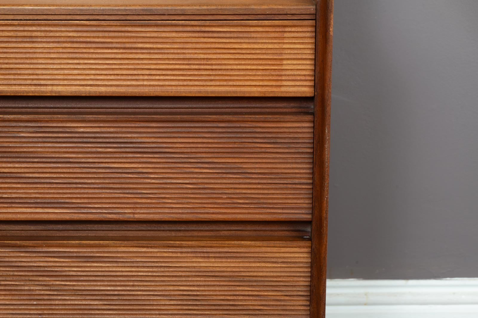 Vintage Mid Century Afromosia Bureau by Richard Hornby for Fyne Ladye