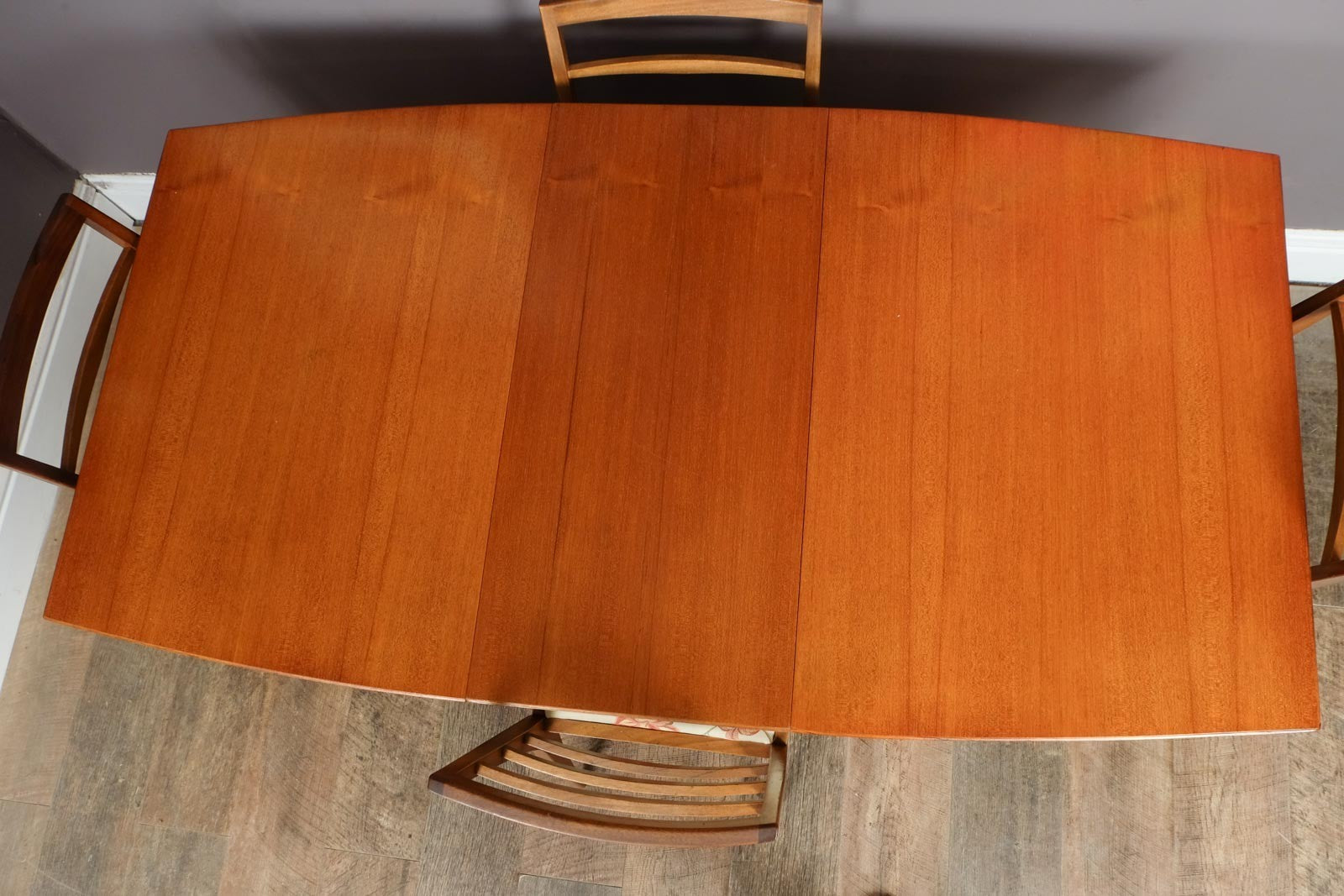 Vintage Retro Mid Century Teak DIning Table and 4 chairs by McIntosh