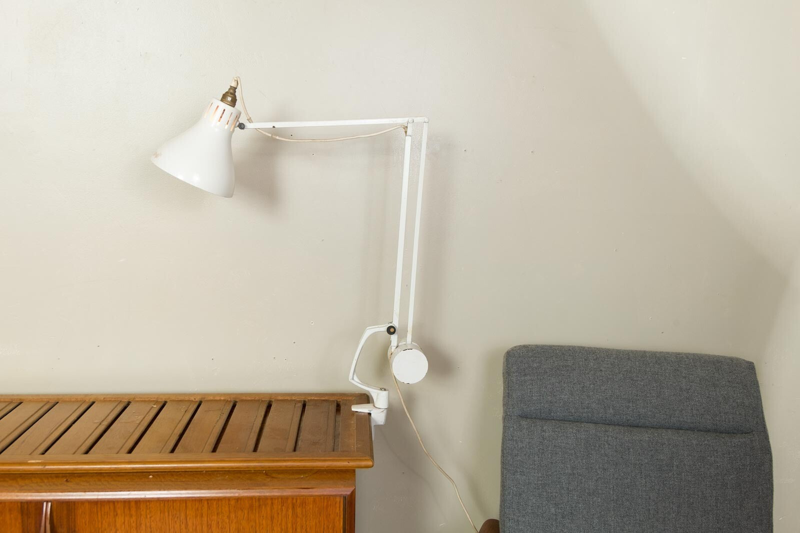 Retro Vintage Mid Century Counterbalance Hadrill & Horstmann Simplus Desk Lamp