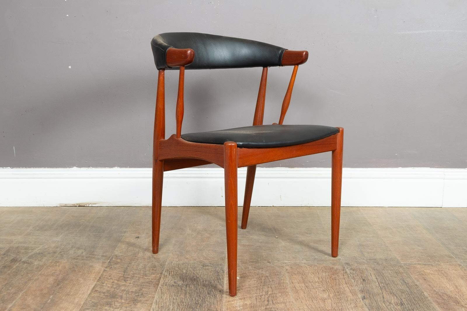 Set of 4 Teak Johannes Andersen BA113 Dining Chairs