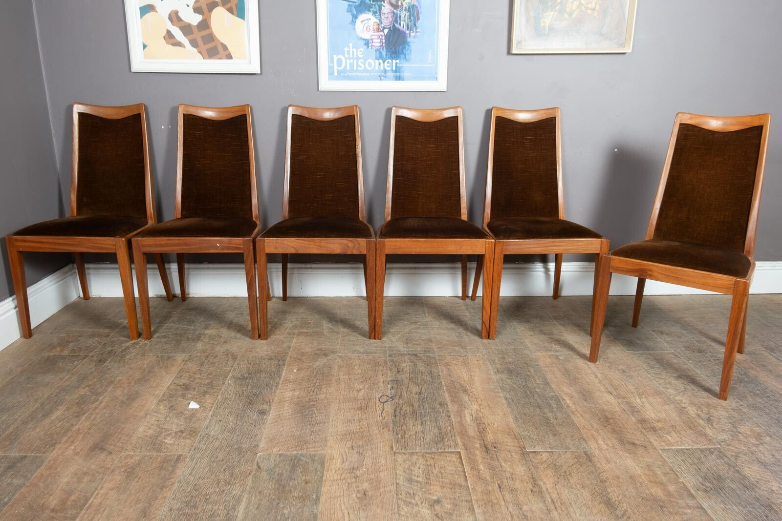 Vintage G Plan Fresco Teak Extending Dining Table and 6 Chairs