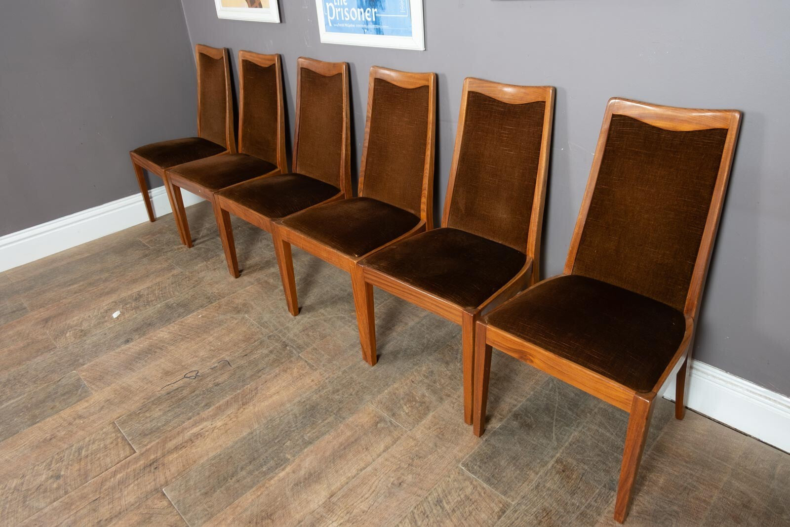 Vintage G Plan Fresco Teak Extending Dining Table and 6 Chairs
