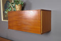 Vintage Retro Floating Teak Cabinet by Beaver and Tapley