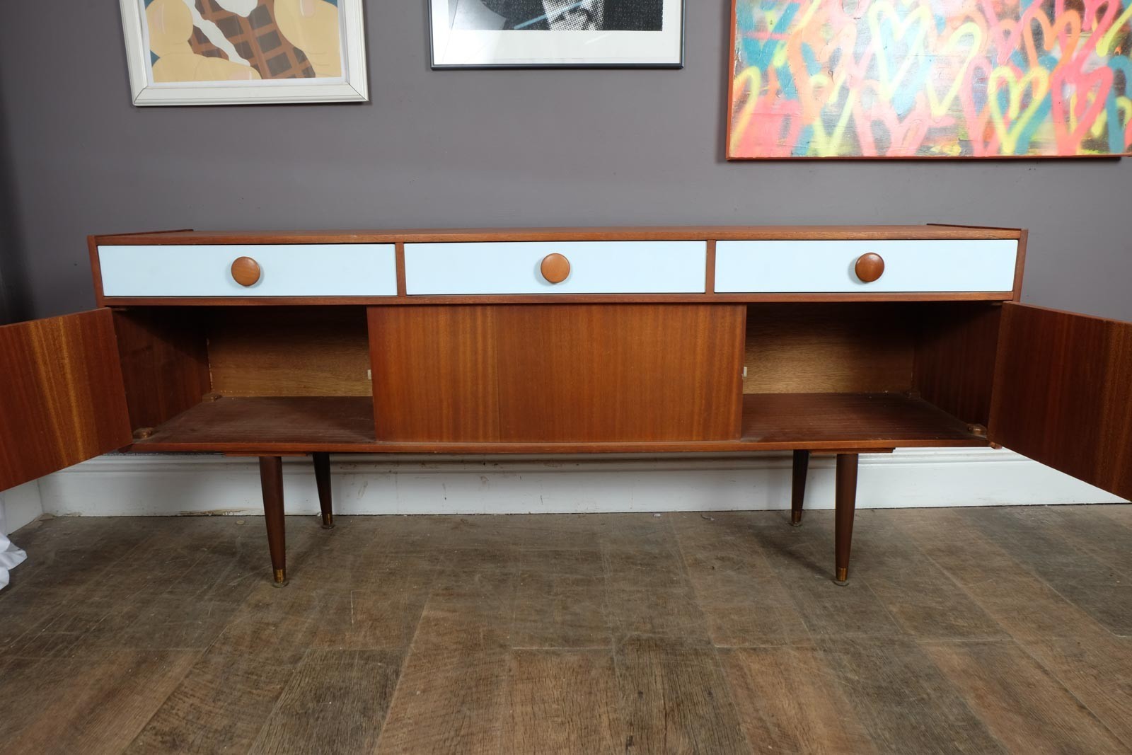 Vintage Retro Mid Century Teak Sideboard