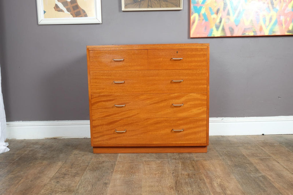 Vintage Retro Remploy MOD Chest of Drawers