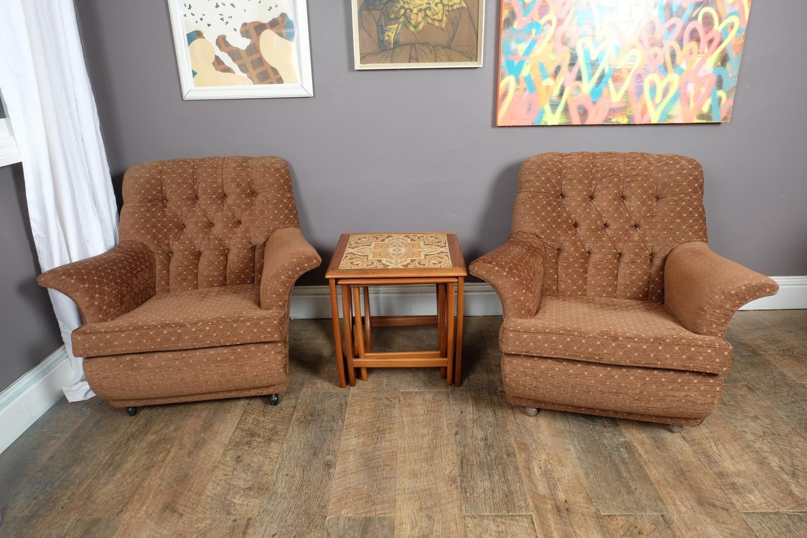 Vintage Retro G Plan 3 Piece Suite