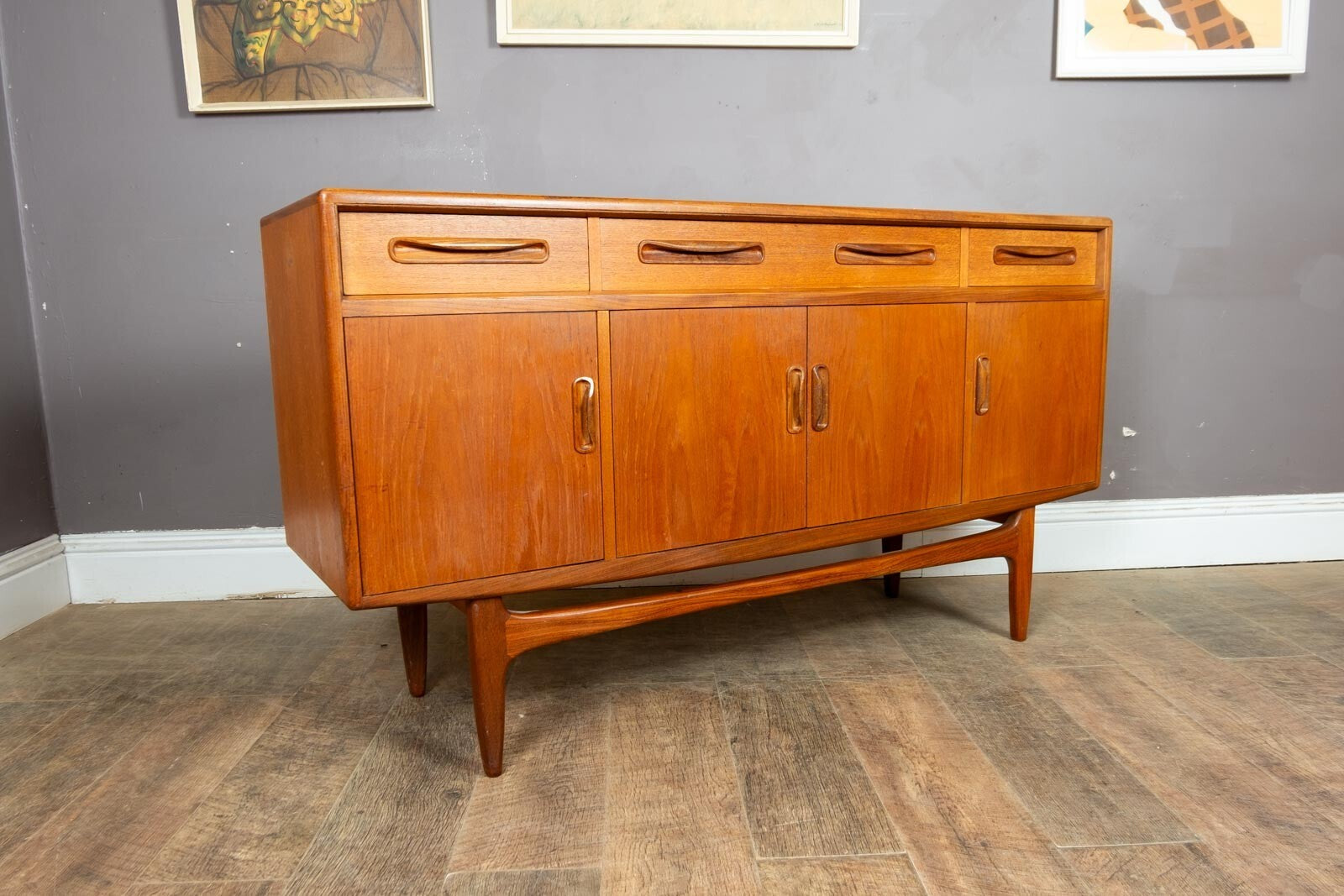 Vintage G Plan Fresco Small Teak Sideboard - Mid Century