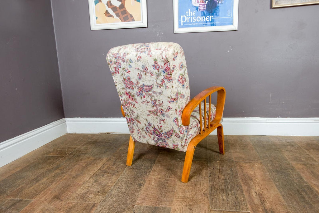Vintage Retro 1950s Bedroom Chair ArmChair