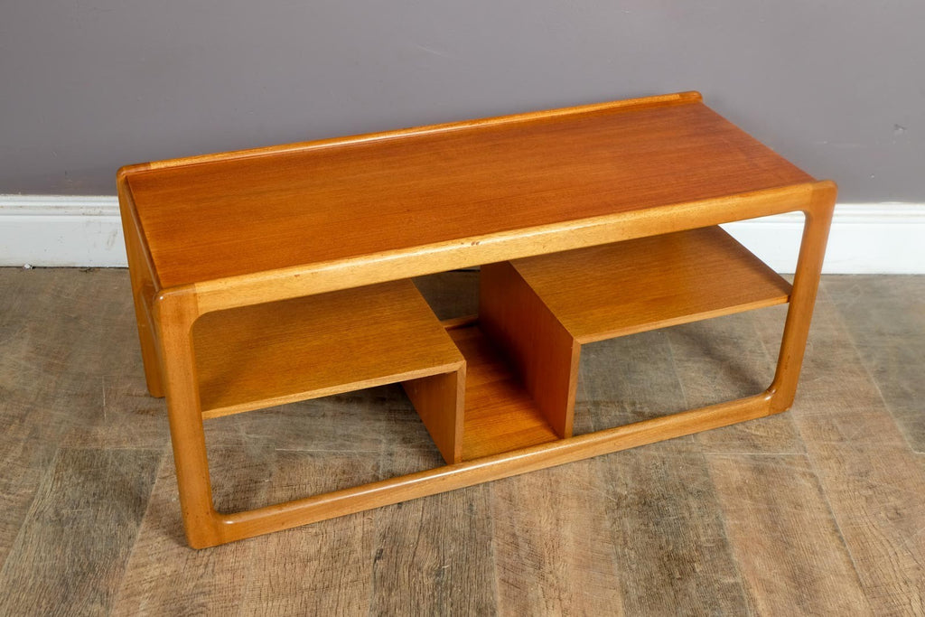 Vintage Retro Mid Century Teak Coffee Table by McIntosh