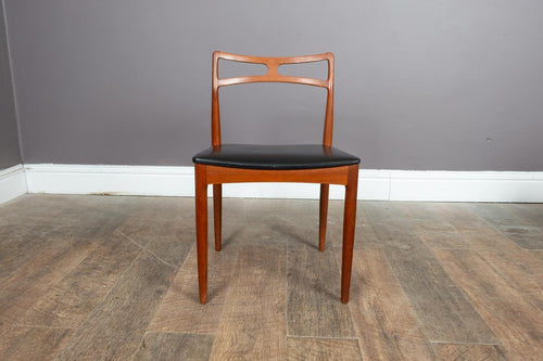 Pair of Teak Model 94 chairs, Johannes Andersen for Christian Linnberg
