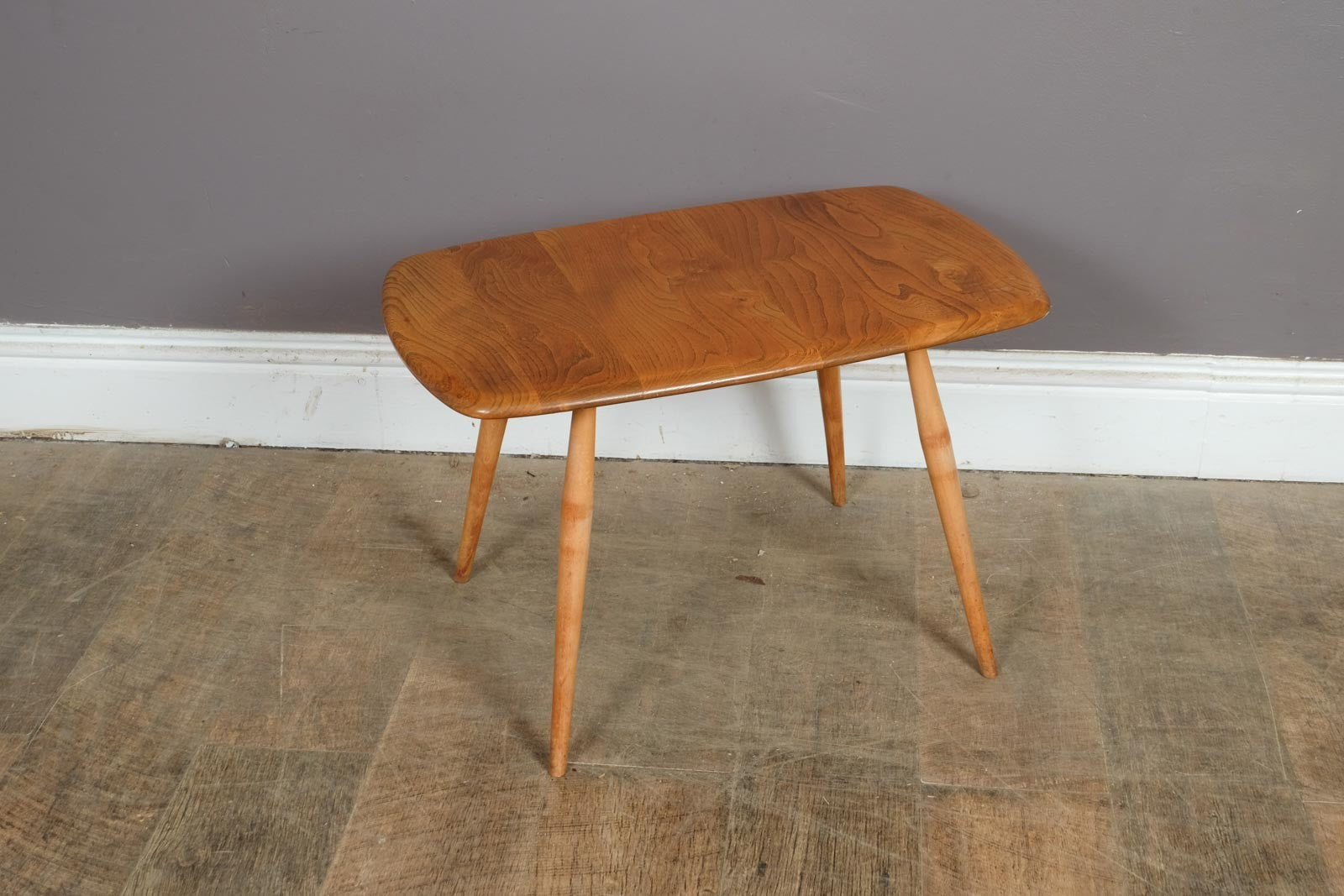 Vintage Retro Ercol Light Elm Coffee Table model 213
