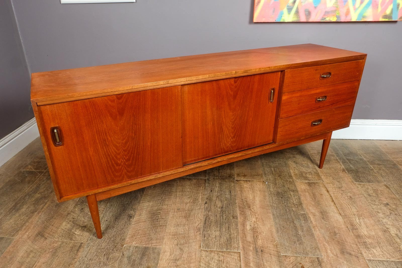 Vintage Retro Mid Century Teak Sideboard by Austin Suite