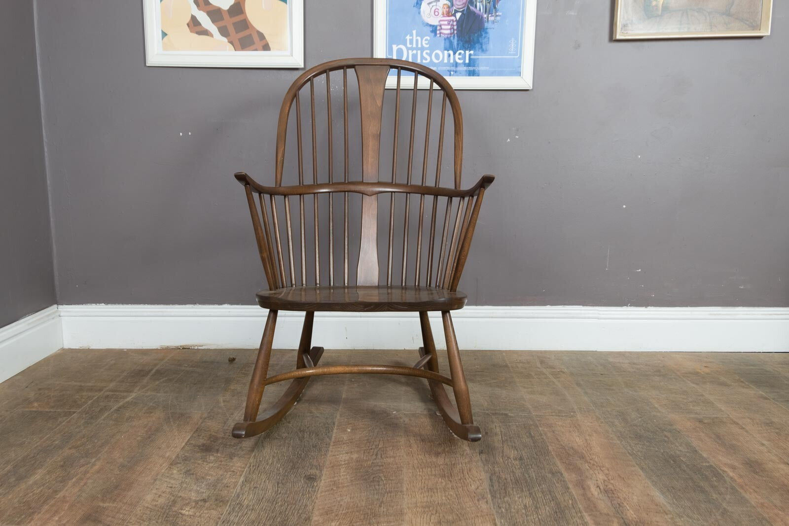 Vintage Retro Ercol Golden Dawn Chairmakers Rocking Chair Model 912