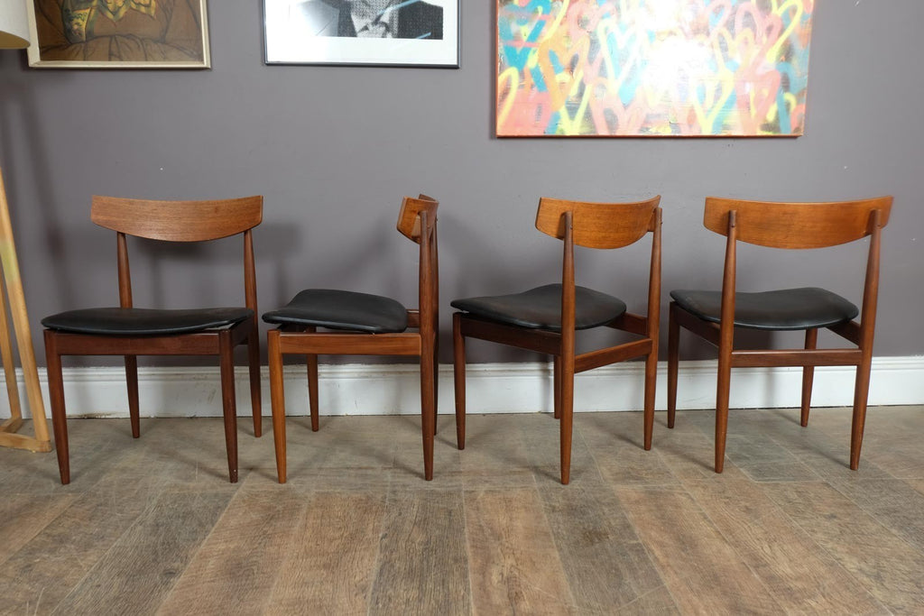 Vintage Retro G Plan Fresco Dining Tabe and 4 Kofod Larsen Chairs