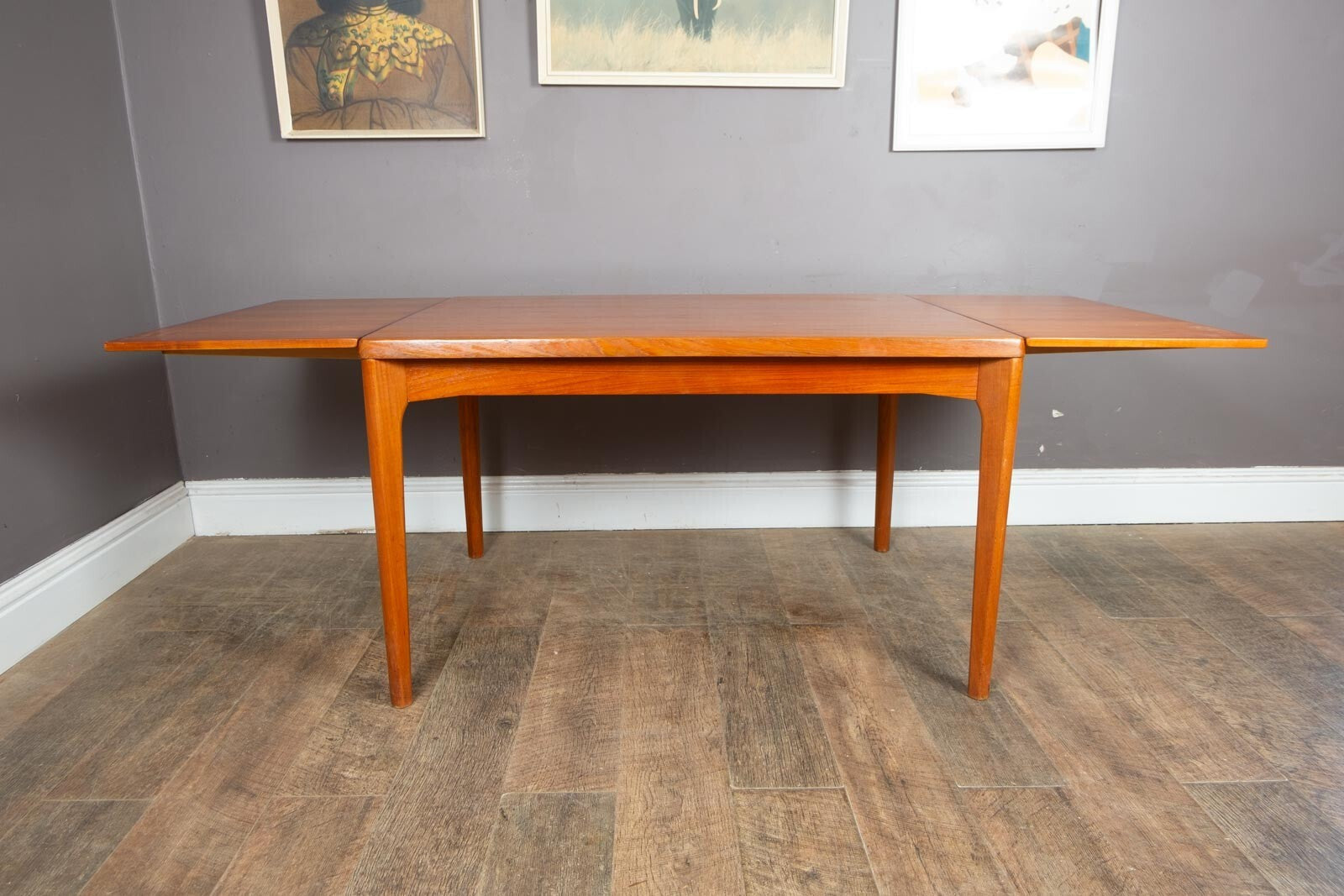 Vintage Danish Teak Dining Tableby Henning Kjærnulf for Vejle Mobelfabrik