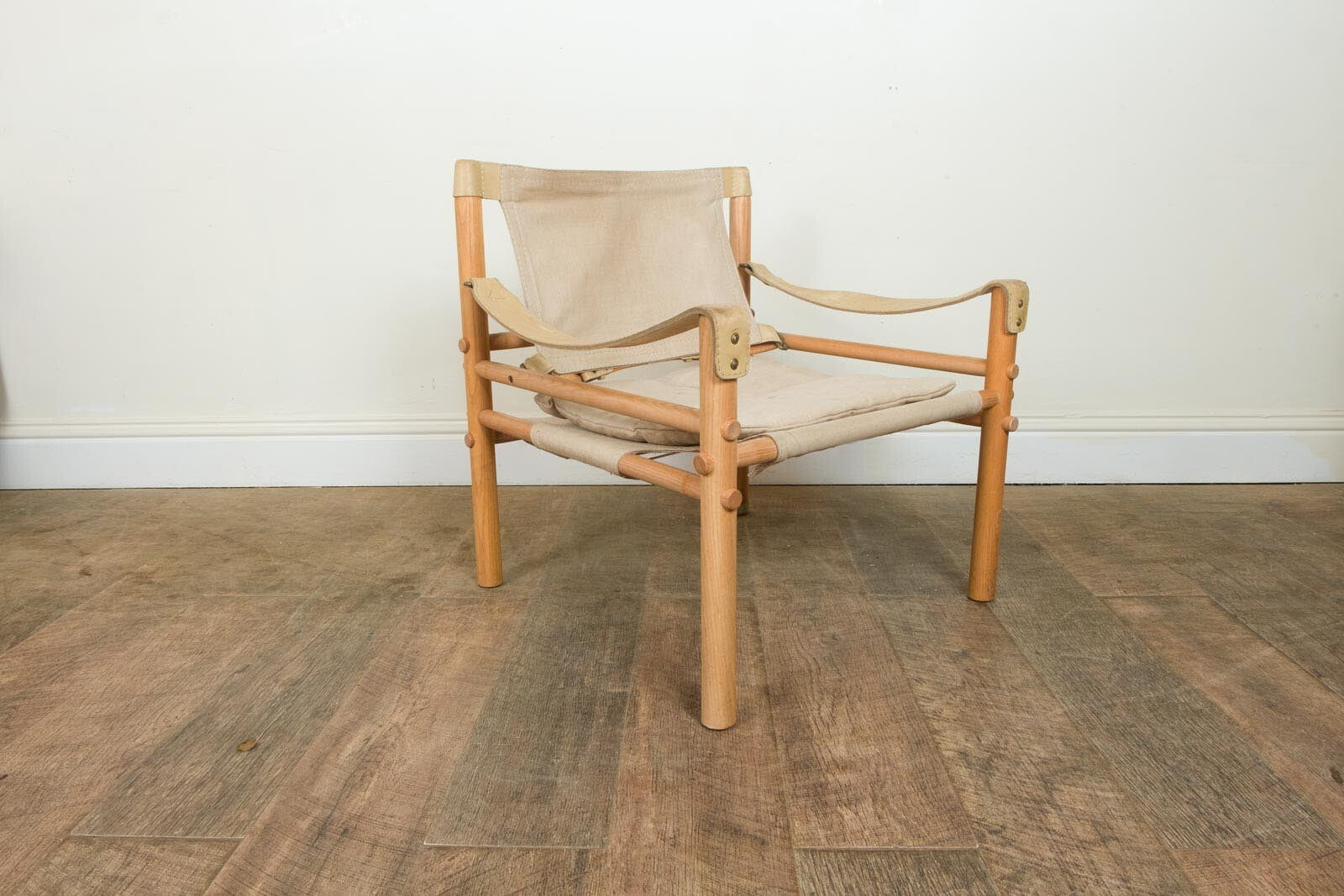 Pair of Vintage Scirocco Safari Chairs by Arne Norrell
