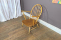Vintage Retro Ercol Light Elm Windsor Arm Chair Model 305