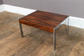Vintage Rosewood and Chrome Side Table by Merrow Associates