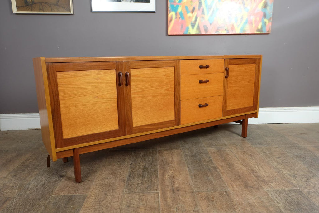 Vintage Retro Mid Century Teak Sideboard by Europa