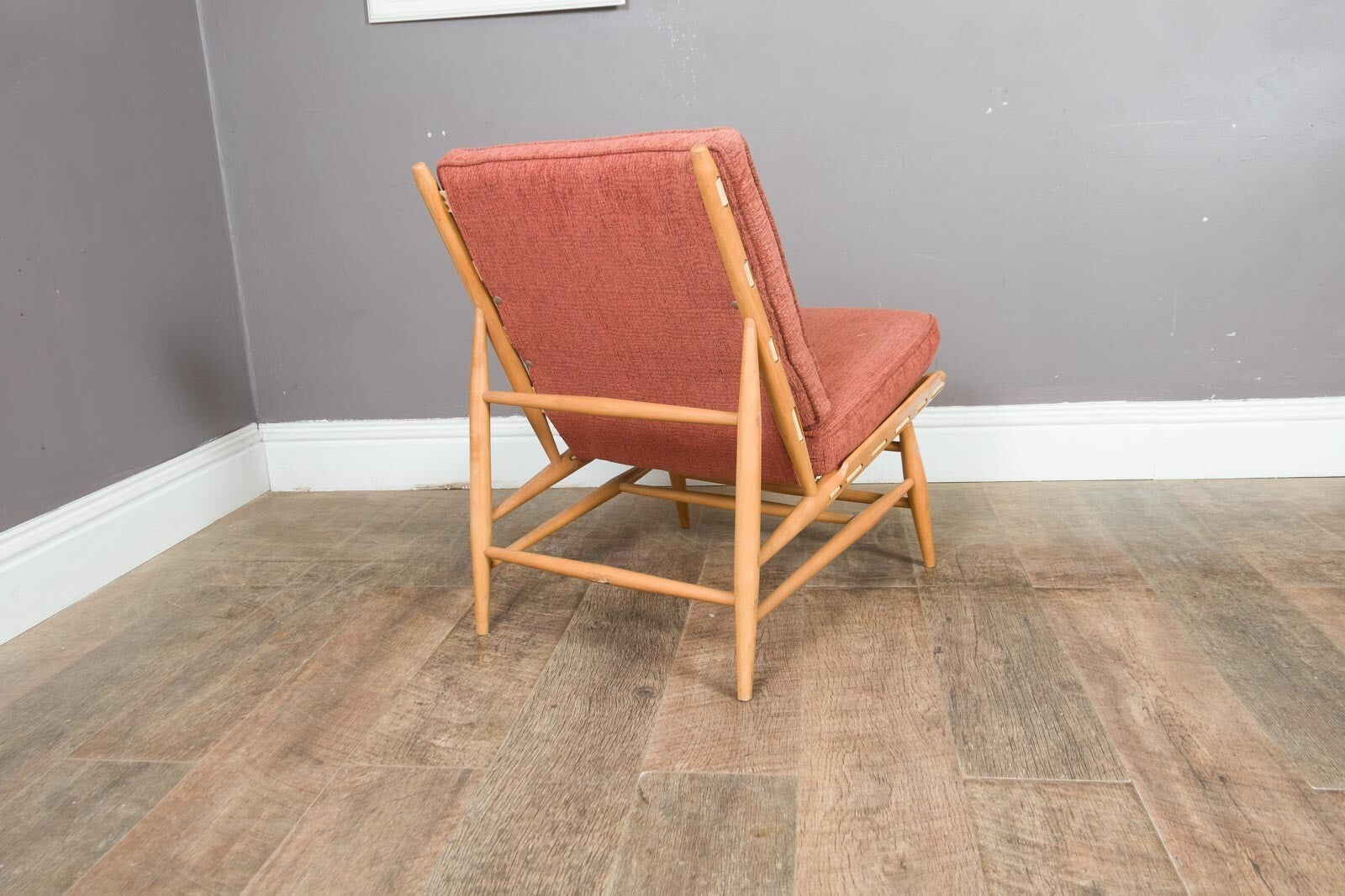 Vintage Retro Ercol  Model 427 Easy Chair Blonde Light Elm - 2 Available