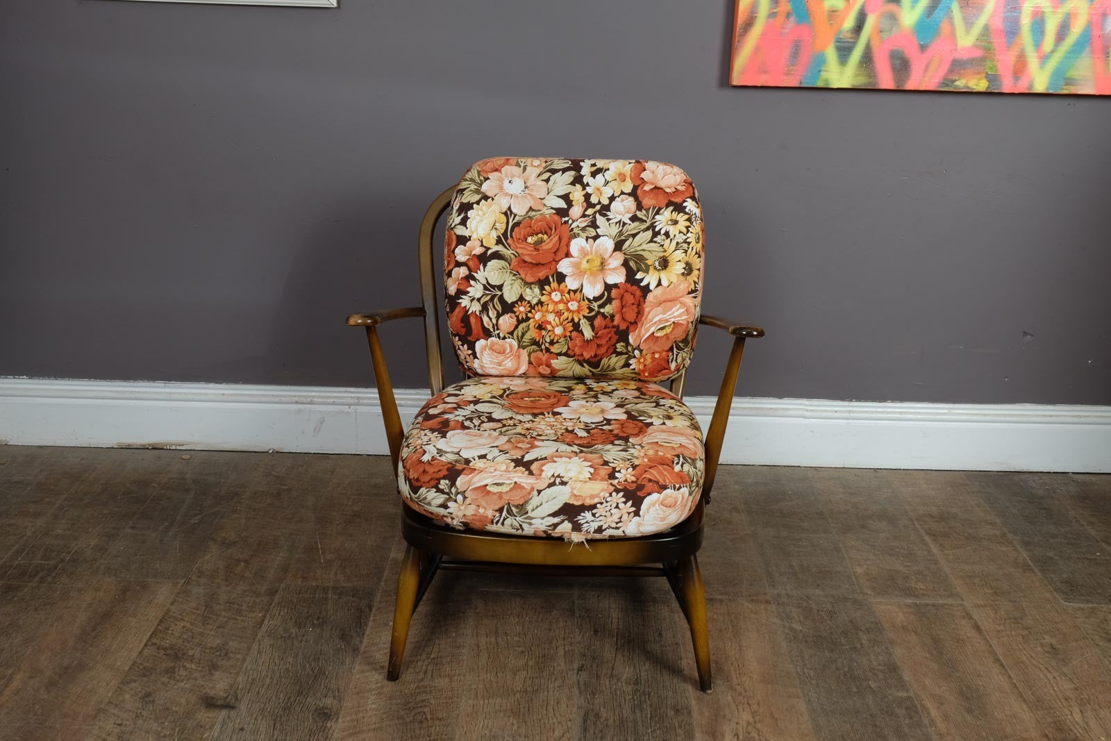 Vintage Retro Ercol Golden Dawn Armchair