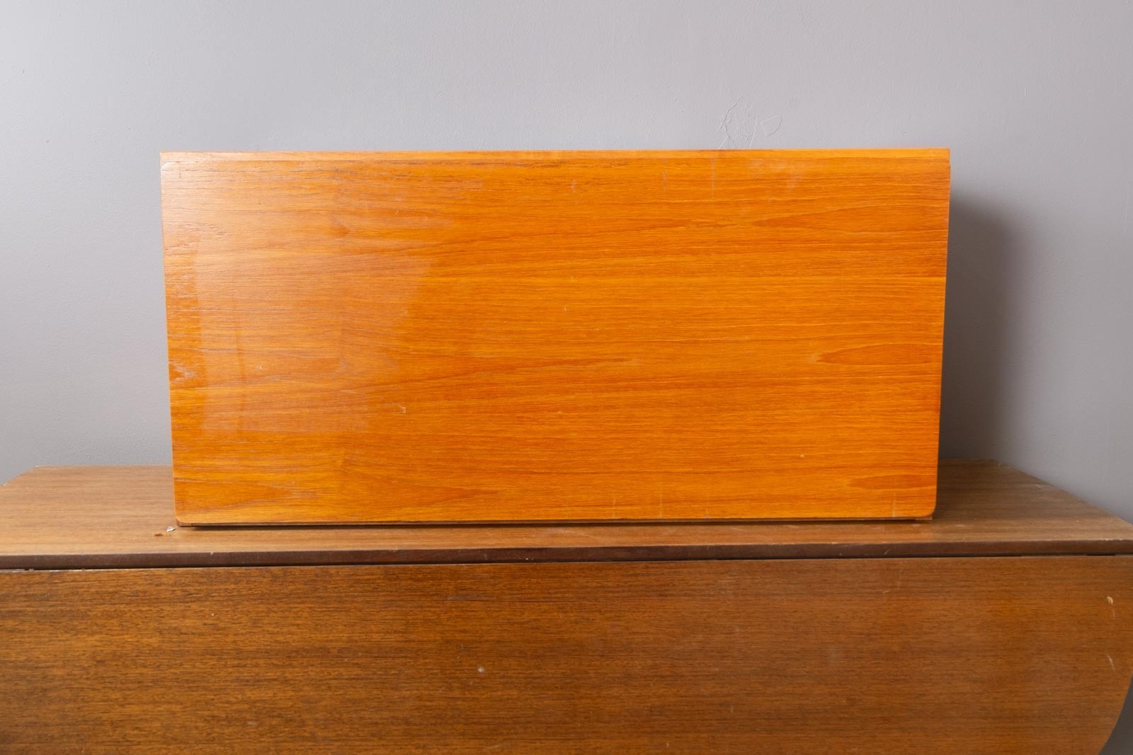 Vintage Retro Beaver and Tapley Floating Teak Cabinet