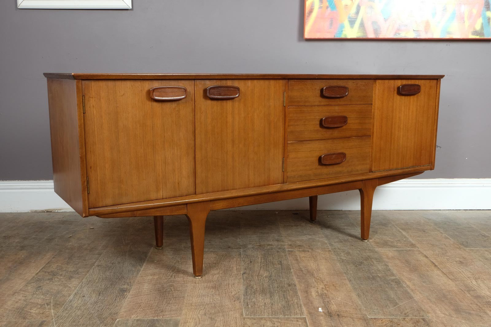 Vintage Mid Century Teak Sideboard by Jentique