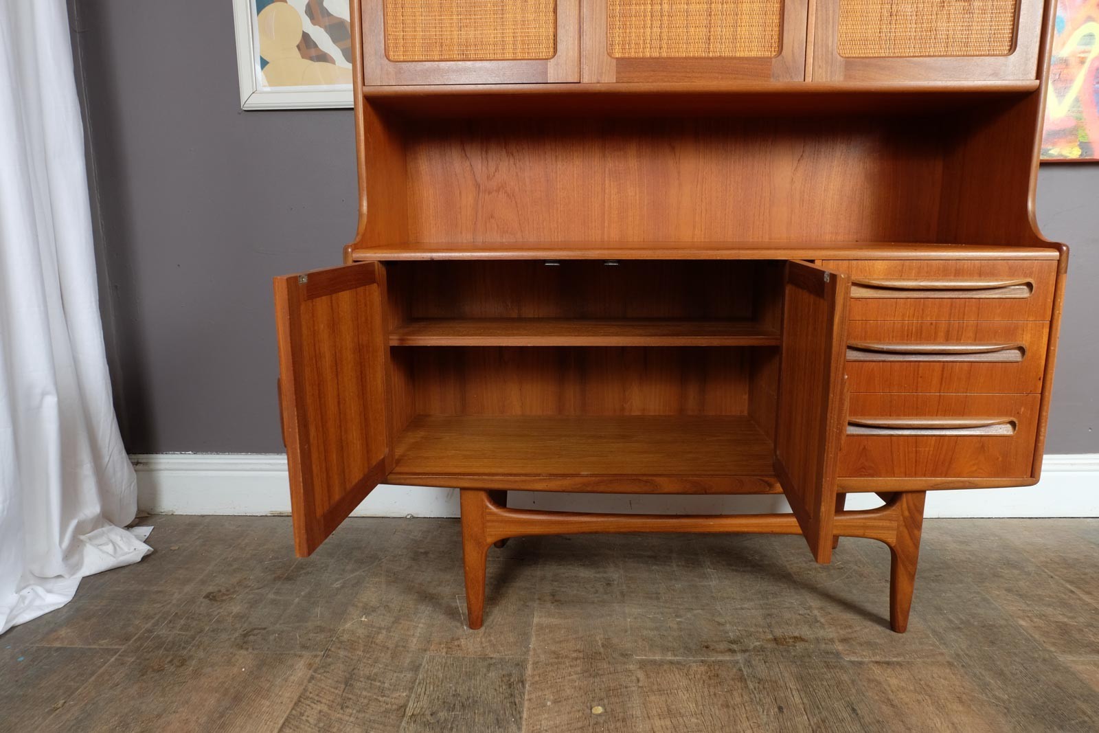 Vintage Retro Rare G Plan Fesco Highboard