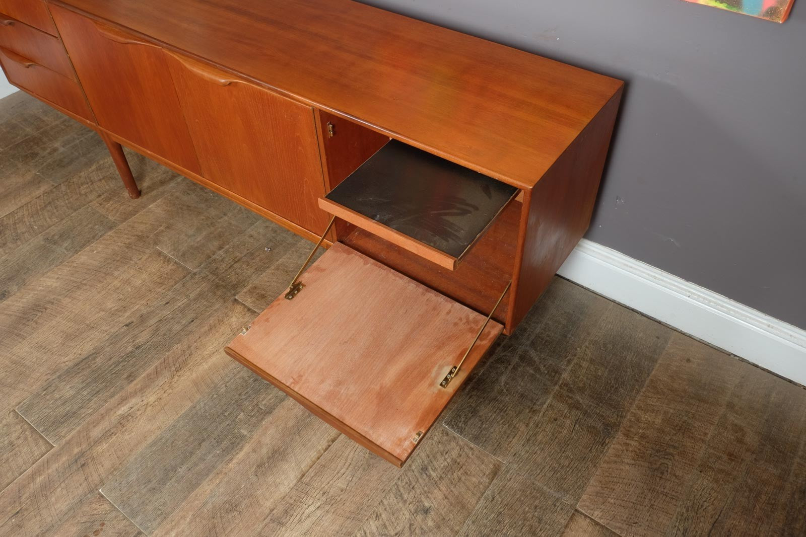Vintage Retro Large Teak Mid Century Sideboard by McIntosh