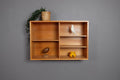 Vintage Retro Beaver and Tapley Floating Shelving Unit