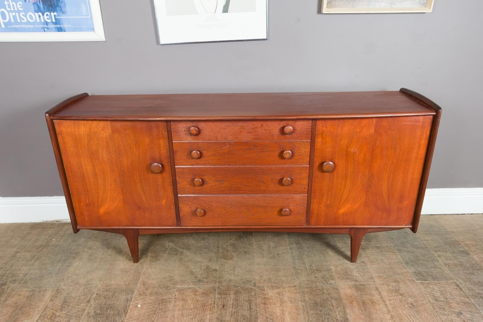 Vintage Retro Mid Century Volnay Afromosia Sideboard by Younger
