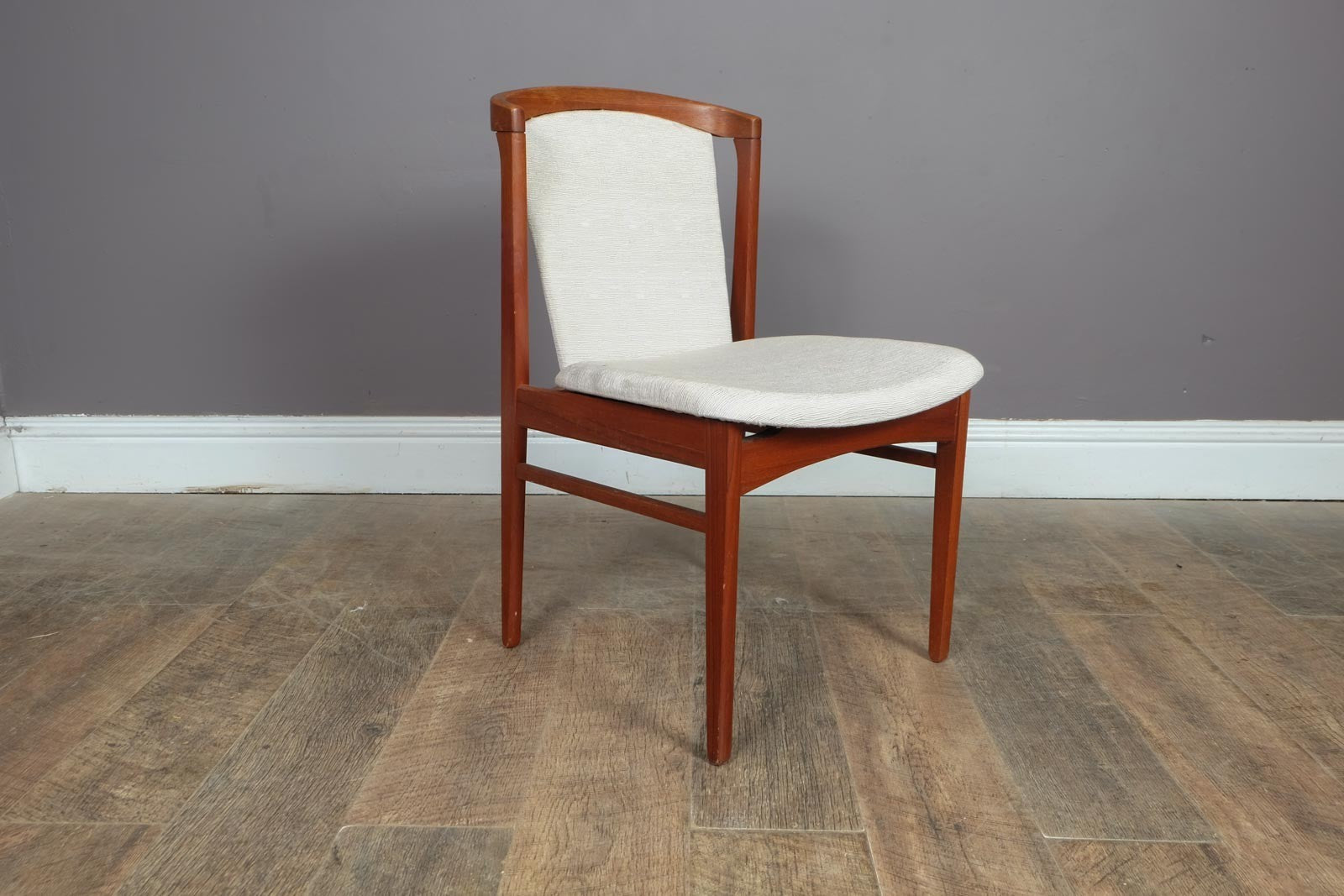 Vintage Retro Set of 4 Teak Erik Buch Orum Mobler Dining Chairs
