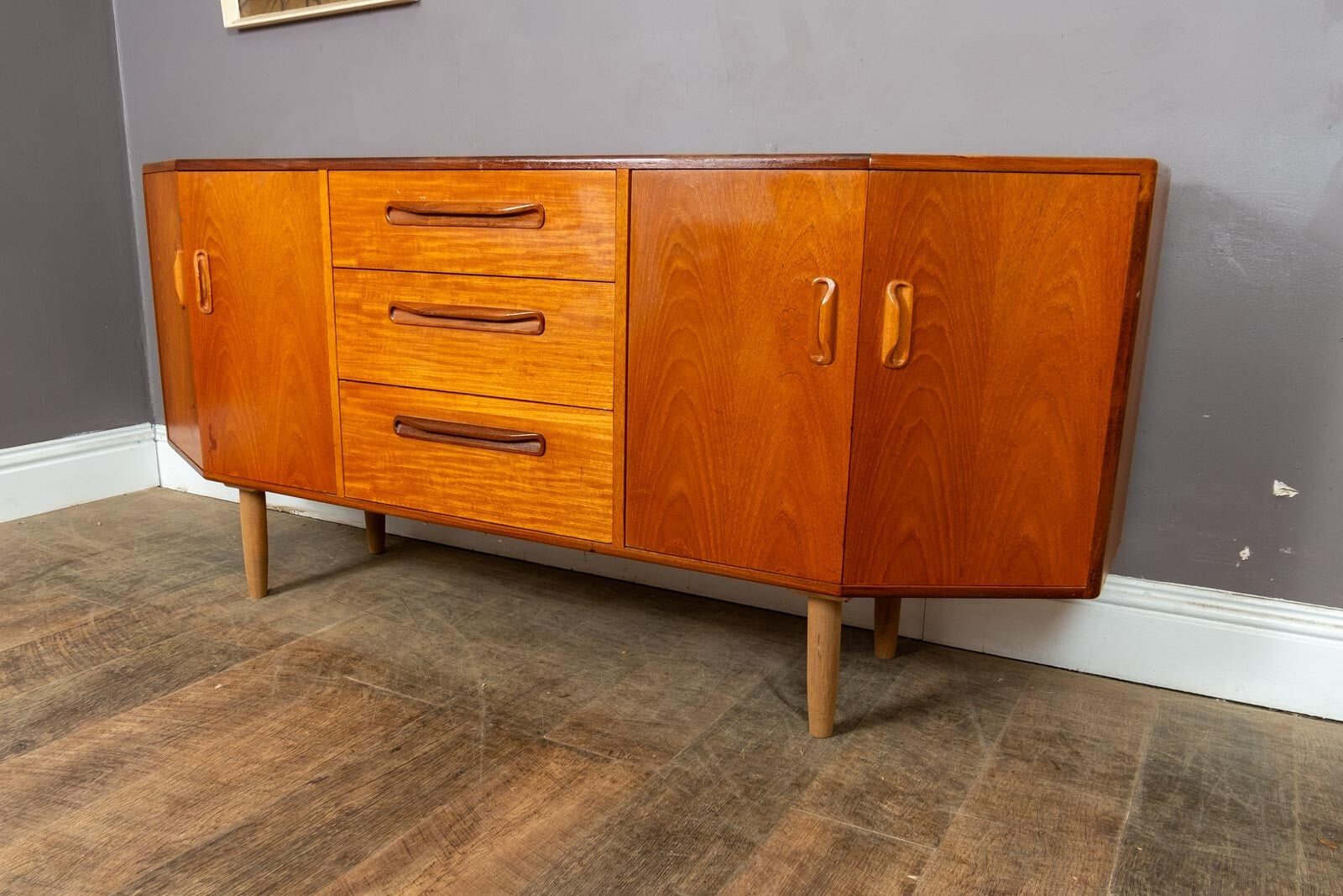 Vintage Retro G Plan Fresco Upcycled Teak Sideboard