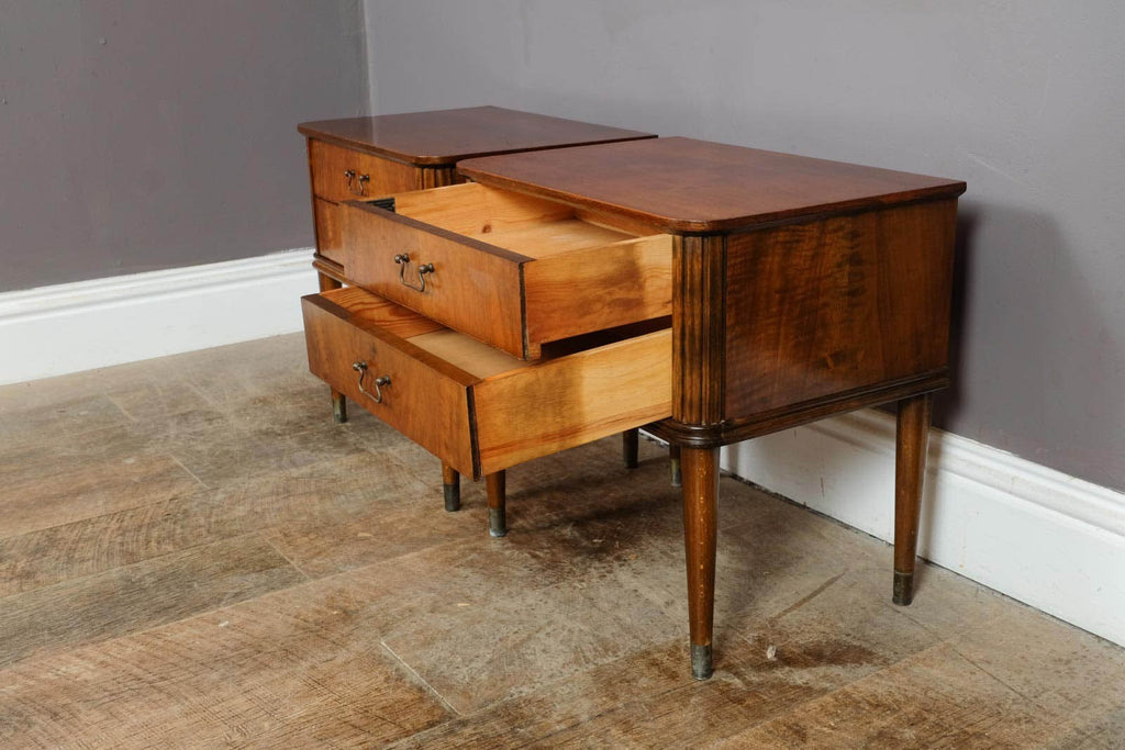 Pair of Vintage Danish Bedside Tables by Edmund Jorgensen for Nakskov