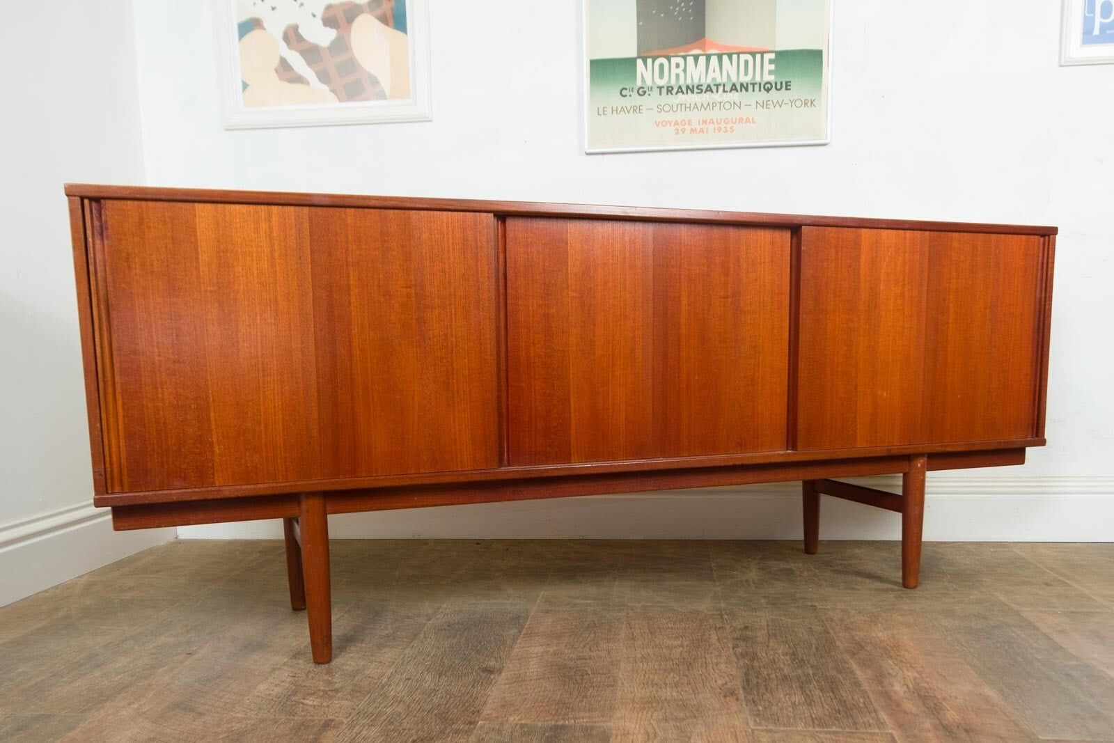 Vintage Retro Mid Century Teak Scandi Sideboard