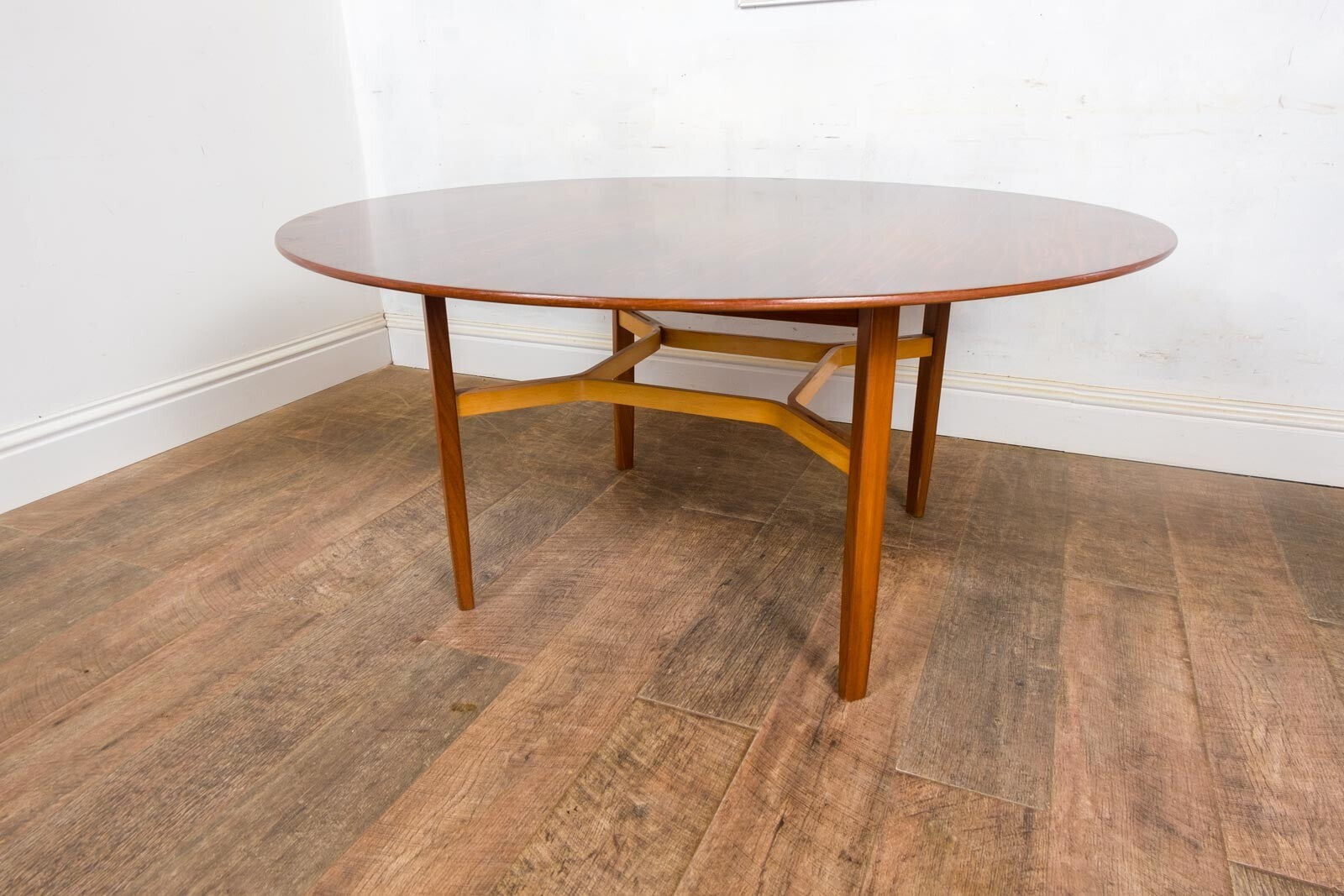 Vintage Low Conference Dining Table by Lewis Butler for Knoll International